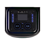 Cargue la imagen en el visor de la galería, ⭐ Bafle Recargable Bluetooth DW2016 Daewoo DW MEGA BLAST 2x15" 100W RMS – Sonido Potente y Luces LED RGB