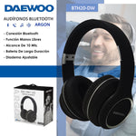 Cargue la imagen en el visor de la galería, Audífonos Bluetooth Inalámbricos Argon Daewoo BTH20-DW Negro Manos Libres