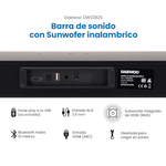 Cargue la imagen en el visor de la galería, Barra de Sonido DW3282S Daewoo Con Subwoofer Home Theater