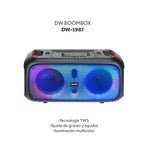 Cargue la imagen en el visor de la galería, Bocina Recargable 2x6.5 Pulgadas Daewoo Boombox Dw-1987