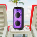 Cargue la imagen en el visor de la galería, Bocina Recargable Bluetooth 2x8" Daewoo Party Radio Fm Tws DW-2000 80w