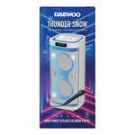 Cargue la imagen en el visor de la galería, Daewoo Bafle 2x8" Thunder Snow TWS Subwoofer Integrado, Batería Recargable y Luces Led