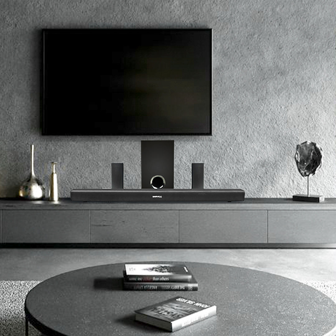 Barra De Sonido Teatro En Casa Daewoo Subwoofer Ultimate 5.1