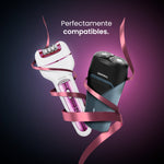 Cargue la imagen en el visor de la galería, Kit Depiladora Corporal Inalámbrica Recargable 3 en 1 DW-DGS2 + Rasuradora Eléctrica Recargable Portátil Usb 2 Cabezales DW-RS1