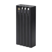 Daewoo Power Bank 20,000mAh Carga Ráipda Display Porcentaje de batería Cables integrados