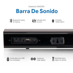 Cargue la imagen en el visor de la galería, Barra de Sonido Daewoo DW3290 Conexión Inalámbrica Bluetooth 5.0 HDMI ARC AUX 3.5mm 20W RMS
