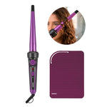 Cargue la imagen en el visor de la galería, 🔥Rizador Ferro Daewoo DW-F1 Profesional de Cabello 0.5" a 1" con Dial y Cerámica + Tapete Térmico