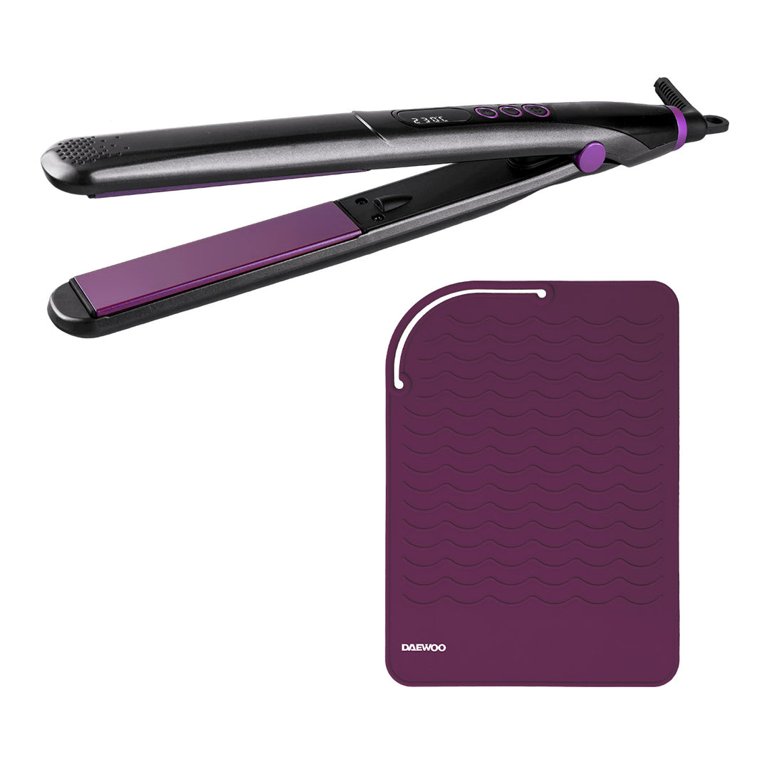 Plancha Alaciadora De Cabello Profesional De Cerámica DW-P1  con 6 Niveles de Temperatura