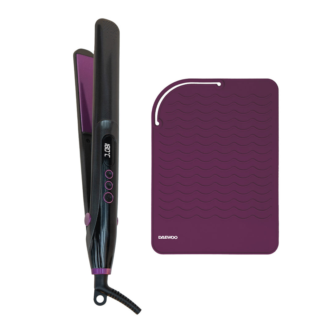 Plancha Alaciadora De Cabello Profesional De Cerámica DW-P1  con 6 Niveles de Temperatura