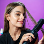 Cargue la imagen en el visor de la galería, Cepillo Alaciador Daewoo Glam‑Flow DW-PA Cepillo Alisador Térmico de Cerámica  Anti Frizz, Temperatura Ajustable 80 °C – 220 °C
