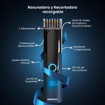 Cargue la imagen en el visor de la galería, Kit Rasuradoras Afeitadora 11 en 1 Daewoo DW‑RECST + DW‑REC1  para Cabello 4 Cabezales Intercambiables Para Nariz y Orejas, Para Hombre