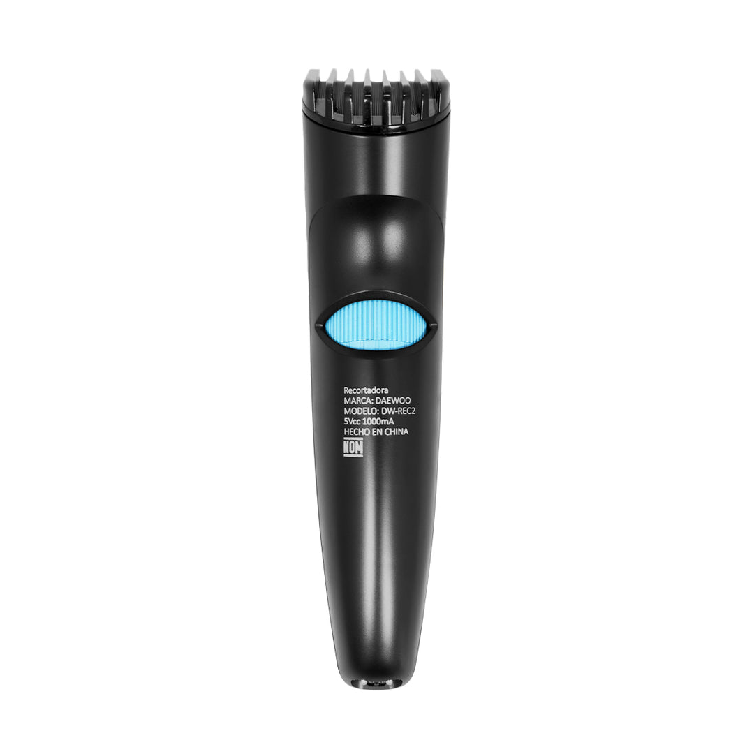 Afeitadora Rasuradora eléctrica Daewoo DW-REC2 Recargable 10 Niveles de longitud del Peine Maquina de Afeitar Portátil Cabezales Lavables Para Hombre