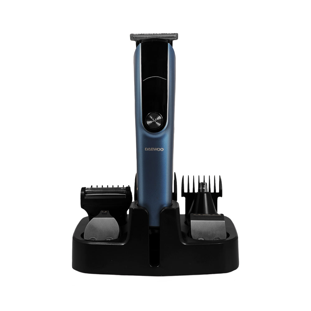 Kit Rasuradoras Afeitadora 11 en 1 Daewoo DW‑RECST + DW‑REC1  para Cabello 4 Cabezales Intercambiables Para Nariz y Orejas, Para Hombre