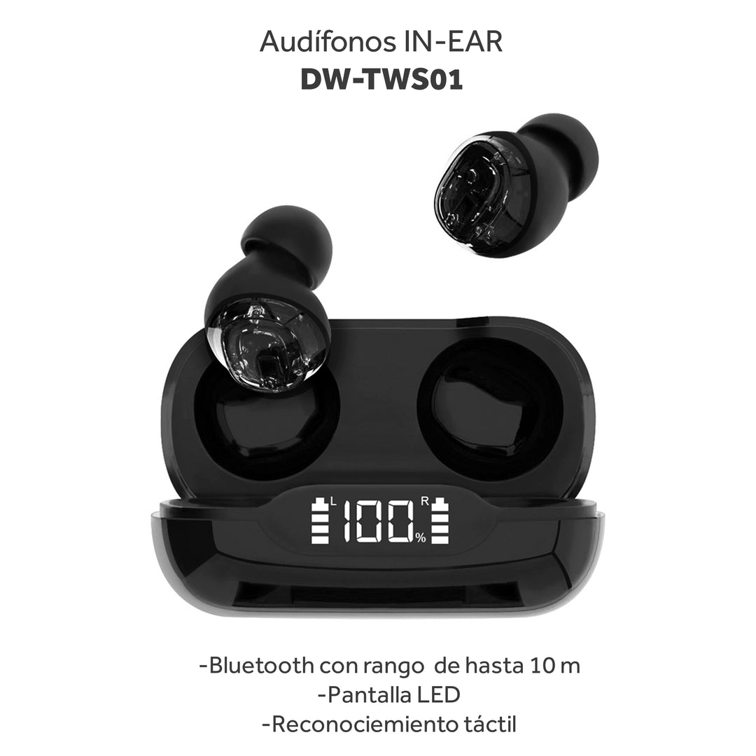 Audífonos Inalámbricos In-Ear Daewoo Dw-tws01