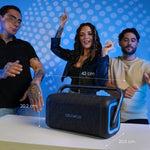 Cargue la imagen en el visor de la galería, Bocina Daewoo Boom Box 120 Bluetooth 5.4 TWS IPX5 Con Ecualizador y Luces Multicolor