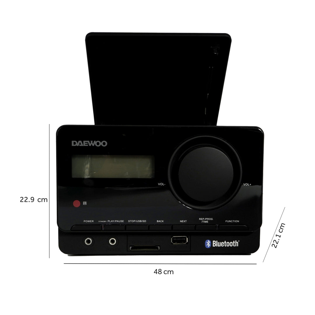 Minicomponente Bluetooth Tearo En Casa Daewoo Dw-800