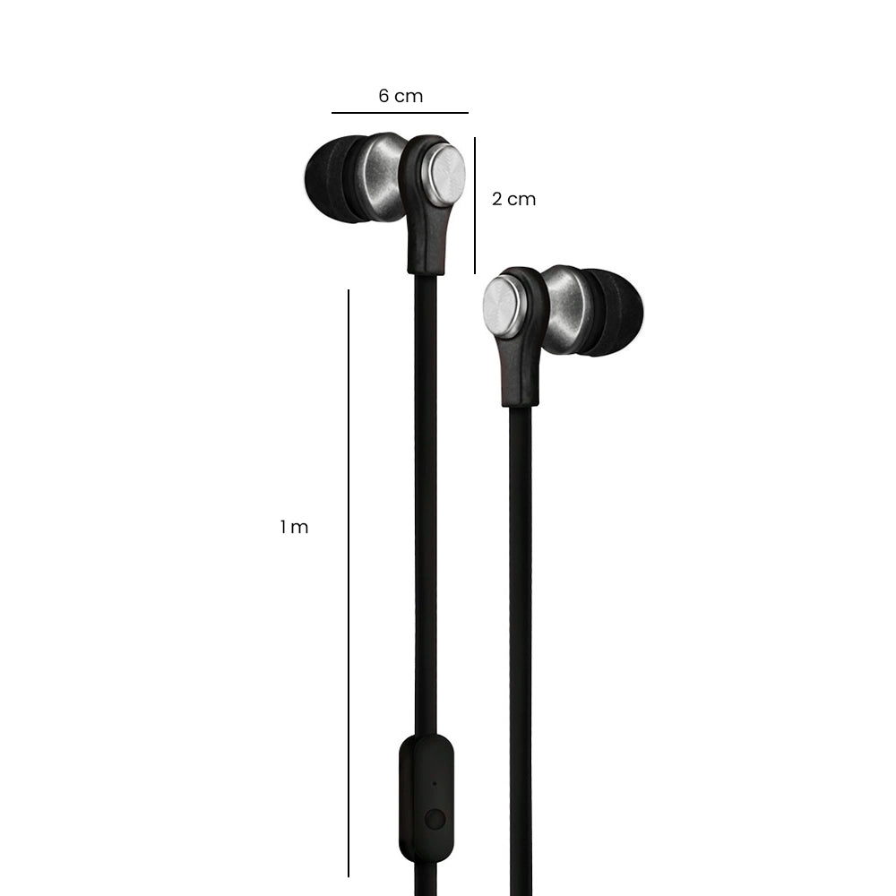 Audífonos Alámbricos Manos Libres Daewoo Con Micrófono H04-DW