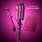 Cargue la imagen en el visor de la galería, ⭐Rizador Waflera DW-RZ2 Daewoo 3 en 1 de Barriles Rizador Triple Wave + Ferro Intercambiable