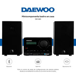 Cargue la imagen en el visor de la galería, Minicomponente Bluetooth Tearo En Casa Daewoo Dw-800
